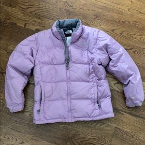 Girls North Face Down Puffer Coat